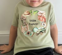 Image 1 of Little Explorer Wreath T-Shirt