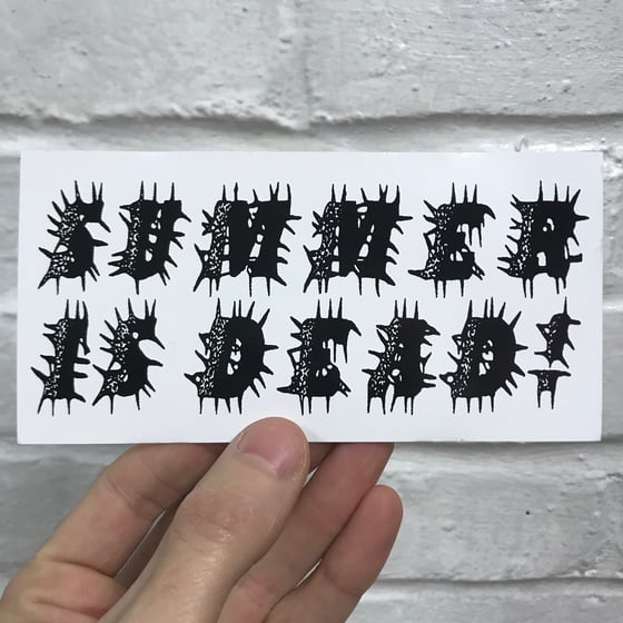 Image of GORE SPIKES STICKER