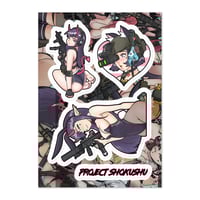 Battle Waifu Sticker Sheet#1