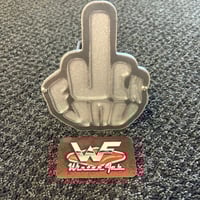 Image 3 of F--- You Middle Finger Hitch Cover
