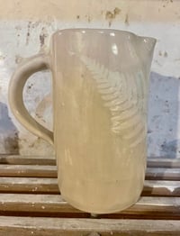 Image 2 of Large Fern Jug - washed oak