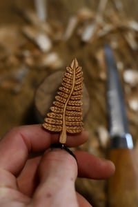 Image 3 of Fern Leaf Pendant 