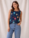 Cosmic Tank sizes 8-20 with free post 