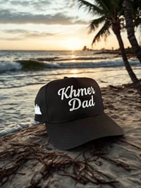 Image 2 of Khmer Dad 5 Panel Snapback - Black