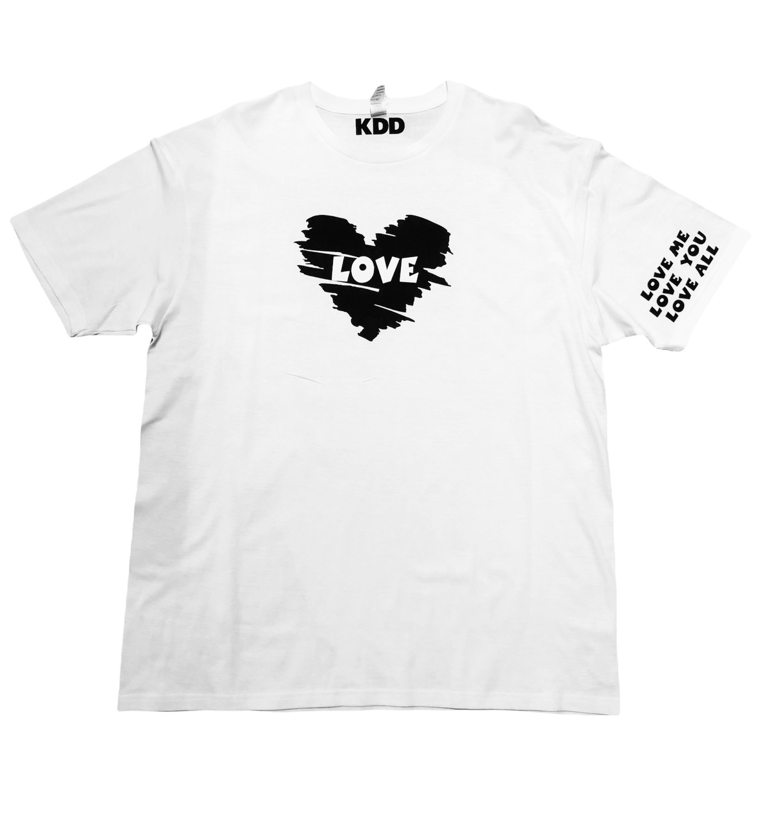 Original White love Shirt Kdd Apparel