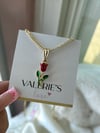 Red Rose Necklace