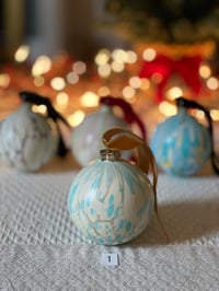 Image 2 of Marbled Ornaments - Peace