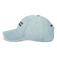 Image 4 of Make Love Not War Denim Dad Hat