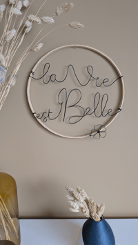 Image 2 of Couronne La vie est belle 🖤