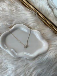 Image 1 of Crystal Bow necklace