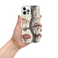 Image 12 of The Shire Inspired Illustrated Tree Trunk/Mushroom Clear Case for iPhone®