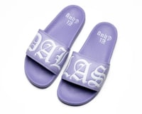 Image 3 of DALLAS LAVENDER SLIDES (NOW SHIPPING)