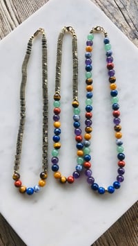 Image 4 of *new* PYRITE + RAINBOW GEMS 3