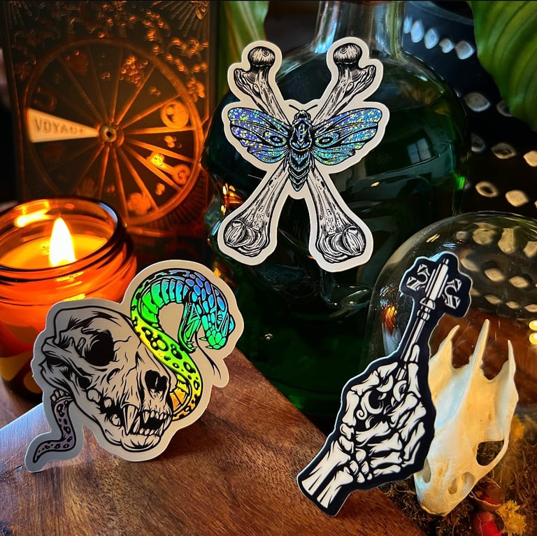 DARK STICKERS PACK Image 2