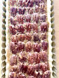 Bourbon pecan tart