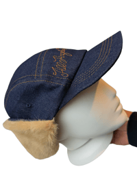 Image 5 of RAW DENIM STITCHWORK HAT F/W ‘26