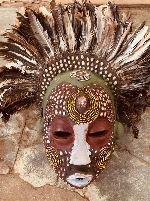 Image of Makonde Tribal Mask (2)