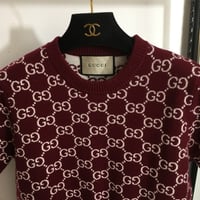 Image 5 of DRIP RED G SWEATER 