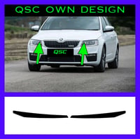 Image 2 of X2 Skoda Octavia Mk3 Black Eyebrow Stickers