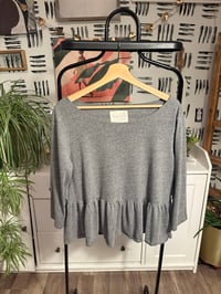 Image 1 of Free people ruffle tee 