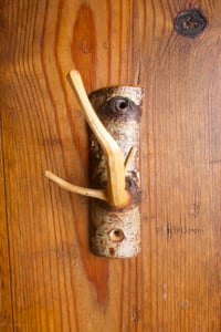 Image 1 of Hook for coats or hats - Birch Creature 1