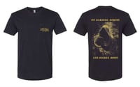 𝕾𝖎𝖈𝖐𝖑𝖊 𝕸𝖔𝖔𝖓 - Pocket T Shirt (Gold Print)