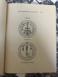 Image 7 of Eliphas Lévi, clefs majeures et clavicules de Salomon, fac similé de 1971.
