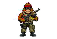 RBG 🦧 Rambo  3.5' Velcro Patches