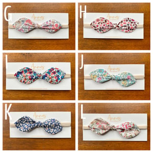 Image of Liberty Print Baby Bow