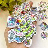 Image 2 of Art Hoard Sticker Pack