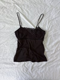 Image 1 of 00s Brown tank top // L 