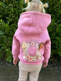 Image 2 of Pink pony pals toddler Hoodie