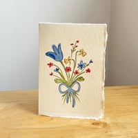 Spring Floral - Hand Painted Card