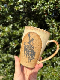 Image 6 of Doubled sided Bronc mug