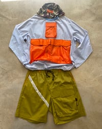 Image 3 of Poplin Cotton Safari Shorts