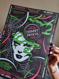 Image 2 of Cabaret Désaxé (gigposter Paris 2025)