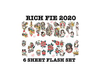 Rich Fie 6-Sheet Flash Set Circa 2020