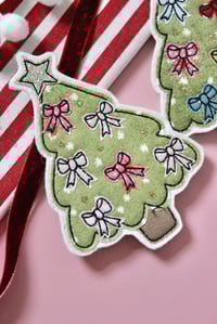 Image 2 of Bow Christmas tree decoration