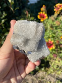 Image 3 of Calcite var Manganoan on Galena 