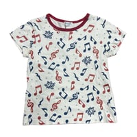 Shirley Temple music note tee