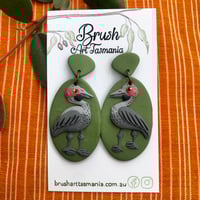 Brolga Earrings