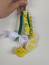 Image 2 of lemon bag charm 