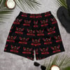 Red and Black Logo Shorts