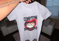 Image 2 of COMPTON ISN’T DANGEROUS- YOUTH SHIRT