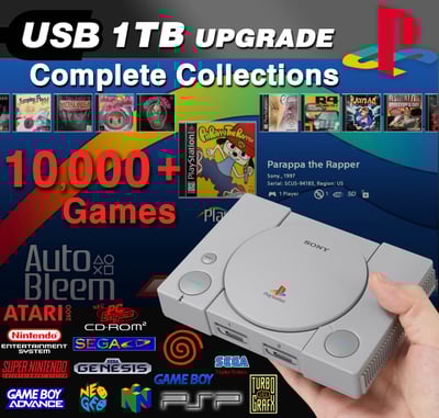 Image of PlayStation Classic Mod Mini Bundle (1,700 PS1 + 10,000 RetroArch Games!)