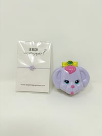 Image 1 of Ensemble bracelet et Polly Pocket tête de chien Complet