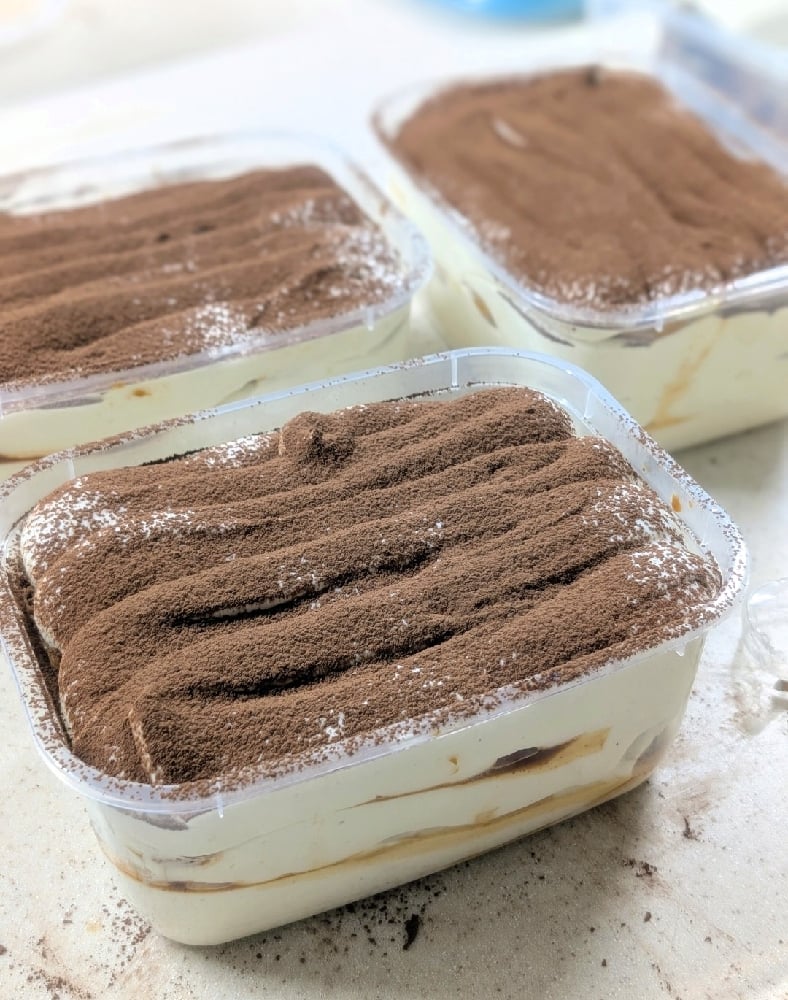 Image of Fathers Day Tiramisu Tubs - pick up Friday Sept 4th from 4-8pm
