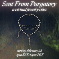 Image 1 of LIVE JEWELRY MAKING CLASS (2 time slots available)