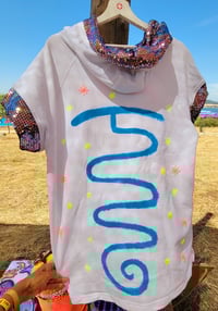 Image 6 of "Look Yourselfl" Sequins HoodieSize L