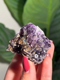 Image 2 of SUGARY IRIDESCENT FLUORITE -CHINA-